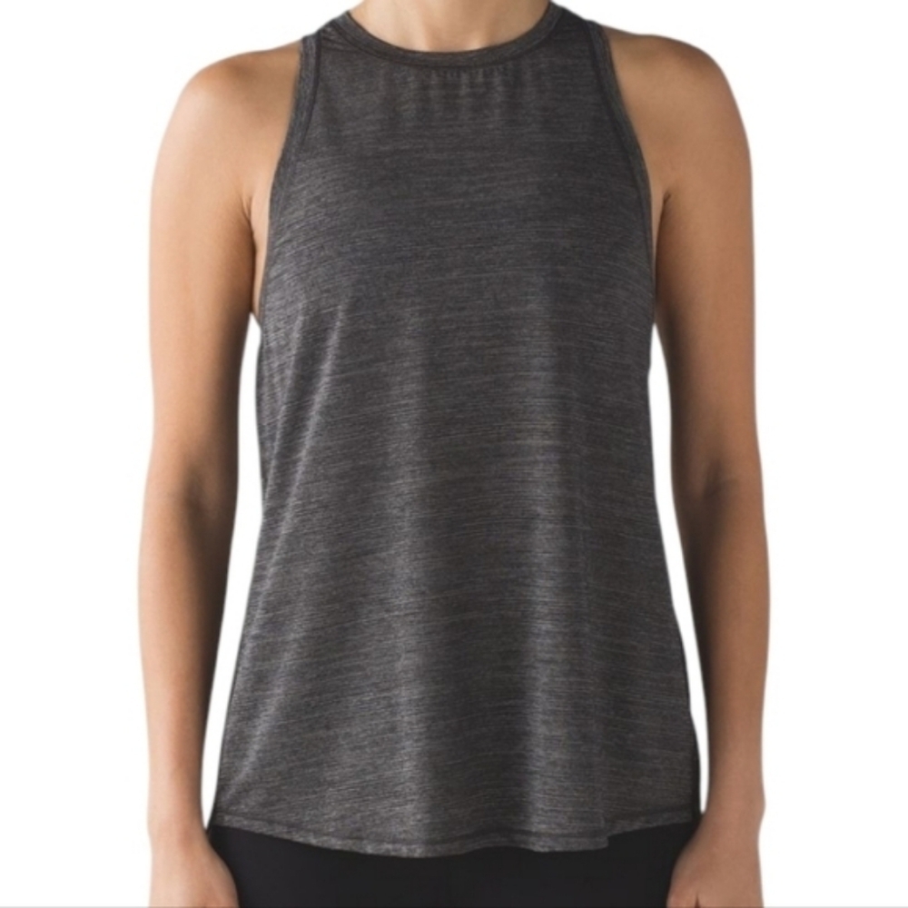 Lululemon Hot Like Agni Tank Womens 8 Tie Back Yoga Running Stretch Soft Gym